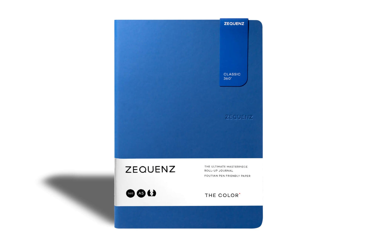 Carnet ZEQUENZ The Color - A5 - Uni - Royal Blue - 8859340511781