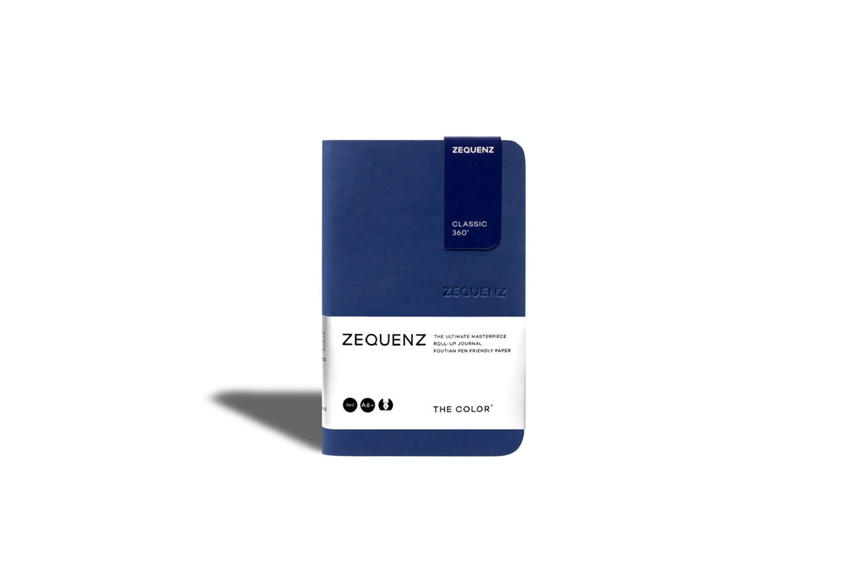 Carnet ZEQUENZ The Color - A6 - Pointillé - Dark Navy - 8859340513198
