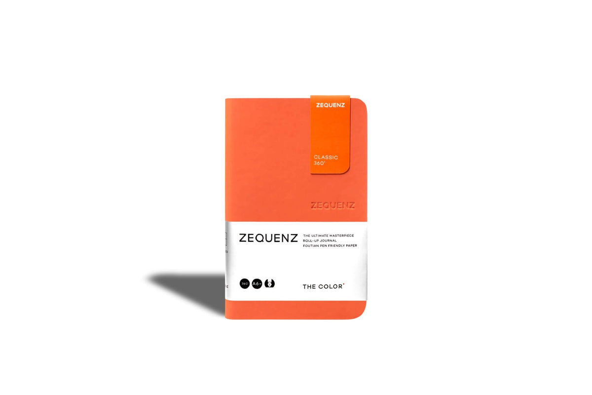 Carnet ZEQUENZ The Color - A6 - Pointillé - Grenadier - 8859340513112