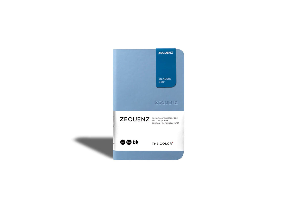 Carnet ZEQUENZ The Color - A6 - Pointillé - Light Blue - 8859340512795