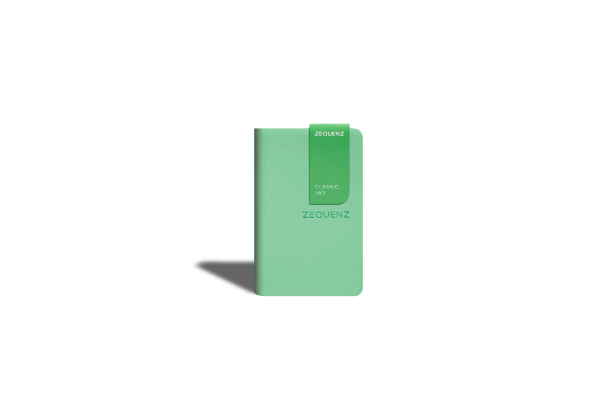 Carnet ZEQUENZ The Color - A7 - Pointillé - Fern -