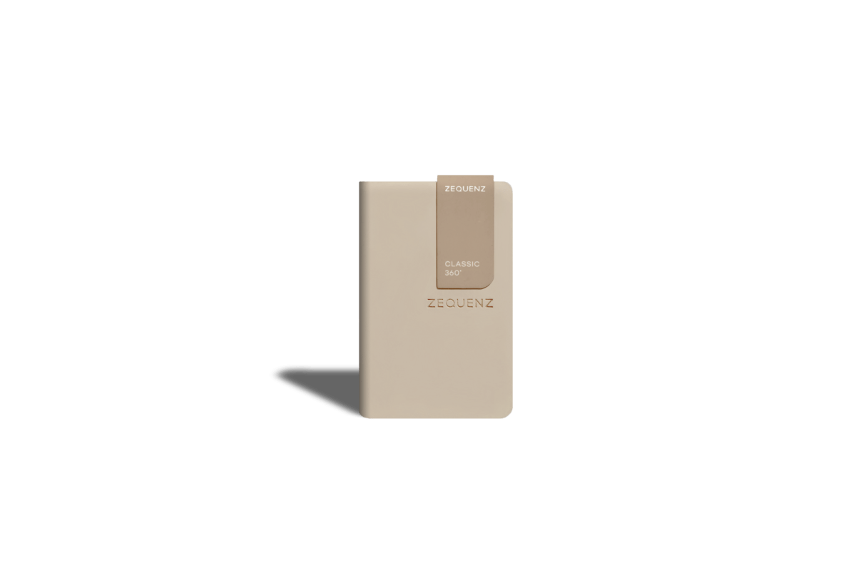 Carnet ZEQUENZ The Color - A7 - Pointillé - Taupe -