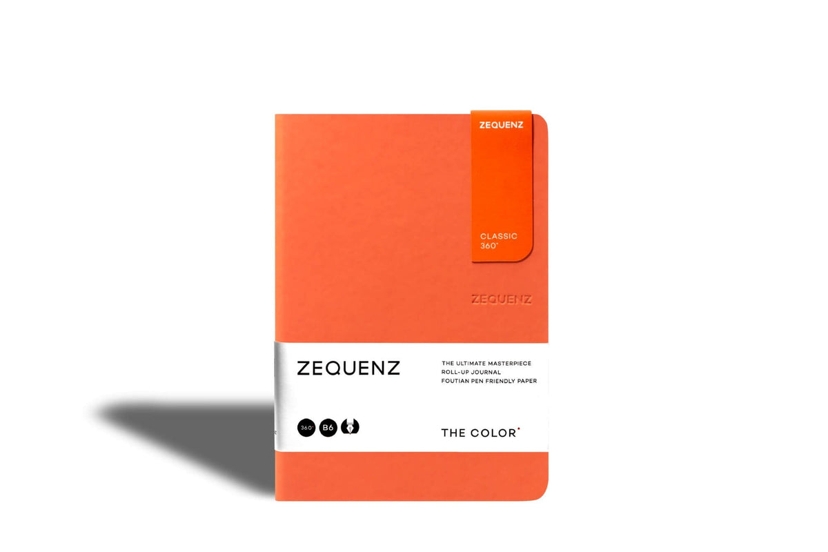Carnet ZEQUENZ The Color - B6 - Ligné - Grenadier - 8859340512535