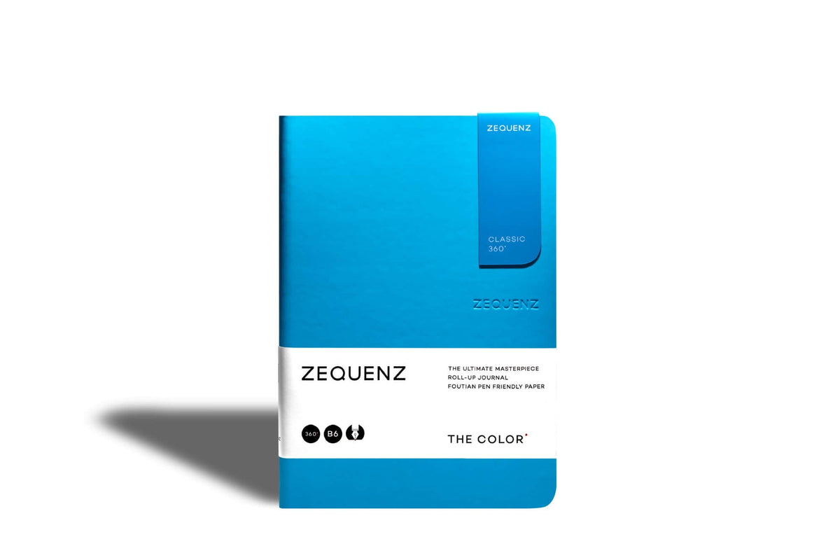 Carnet ZEQUENZ The Color - B6 - Pointillé - Ocean - 8859340517530
