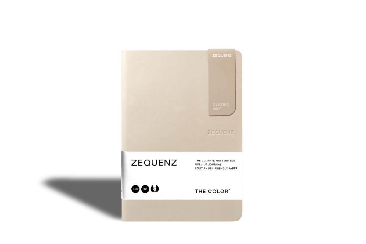 Carnet ZEQUENZ The Color - B6 - Pointillé - Taupe - 8859340512276