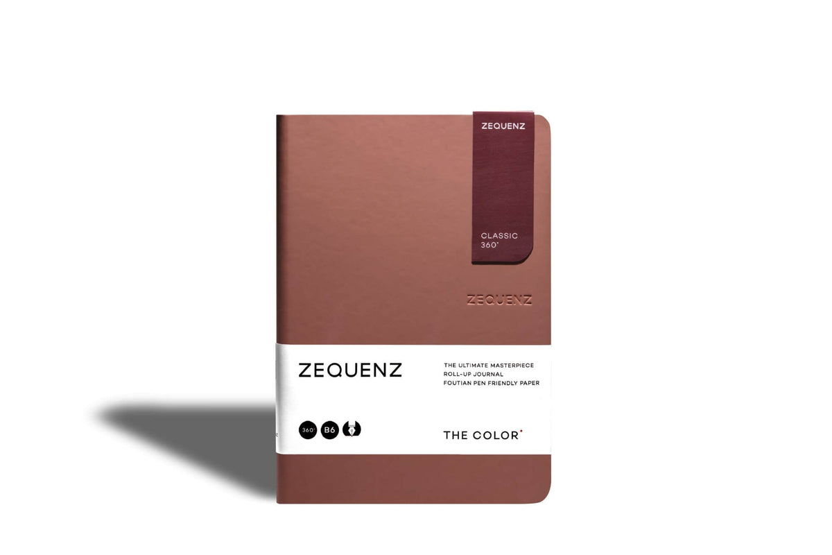 Carnet ZEQUENZ The Color - B6 - Pointillé - Terra - 8859340517417