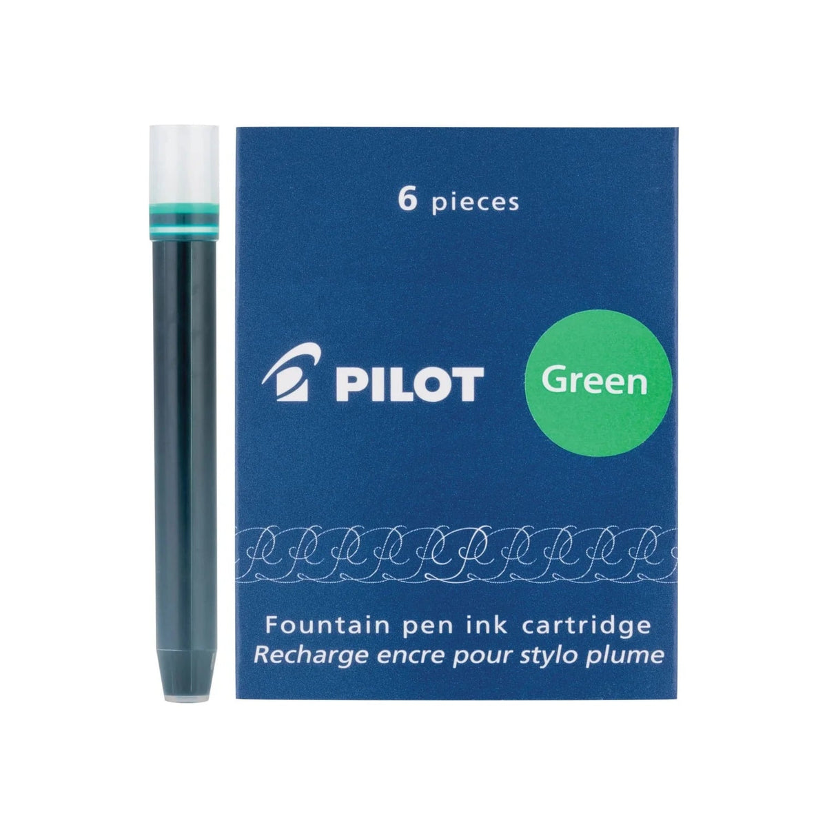 Cartouches d'encre PILOT Namiki - Vert -