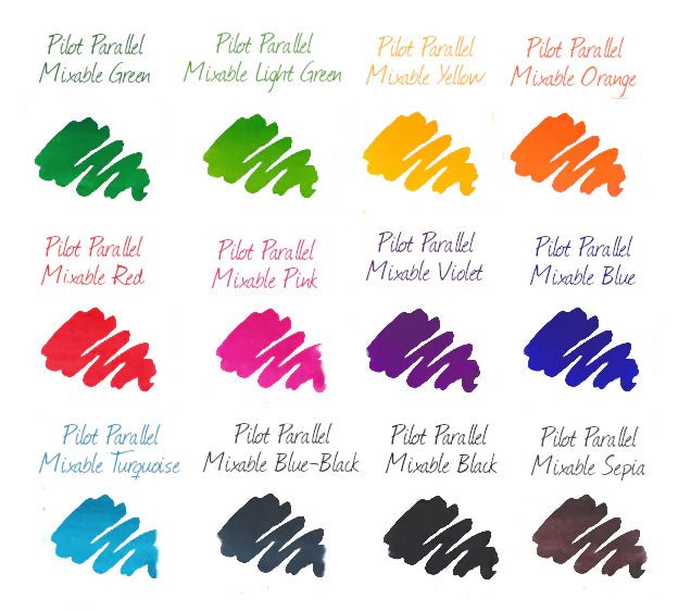 Cartouches d'encre PILOT Parallel Pen - Sepia - 4902505192241