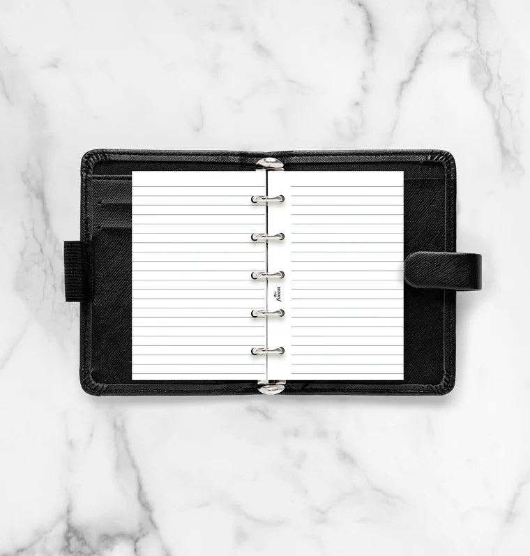 Feuilles de notes lignées FILOFAX - Blanc - Mini - Mini - Ligné - 5015142103705