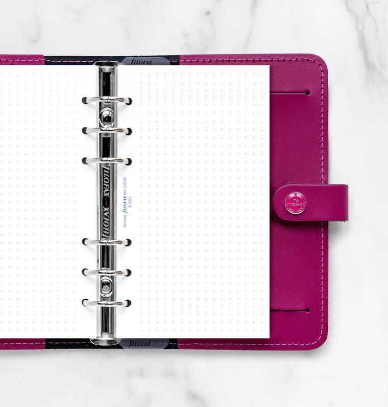 Feuilles de notes pointillées FILOFAX - Blanc - Personal - Personal - Pointillé - 5015142278182