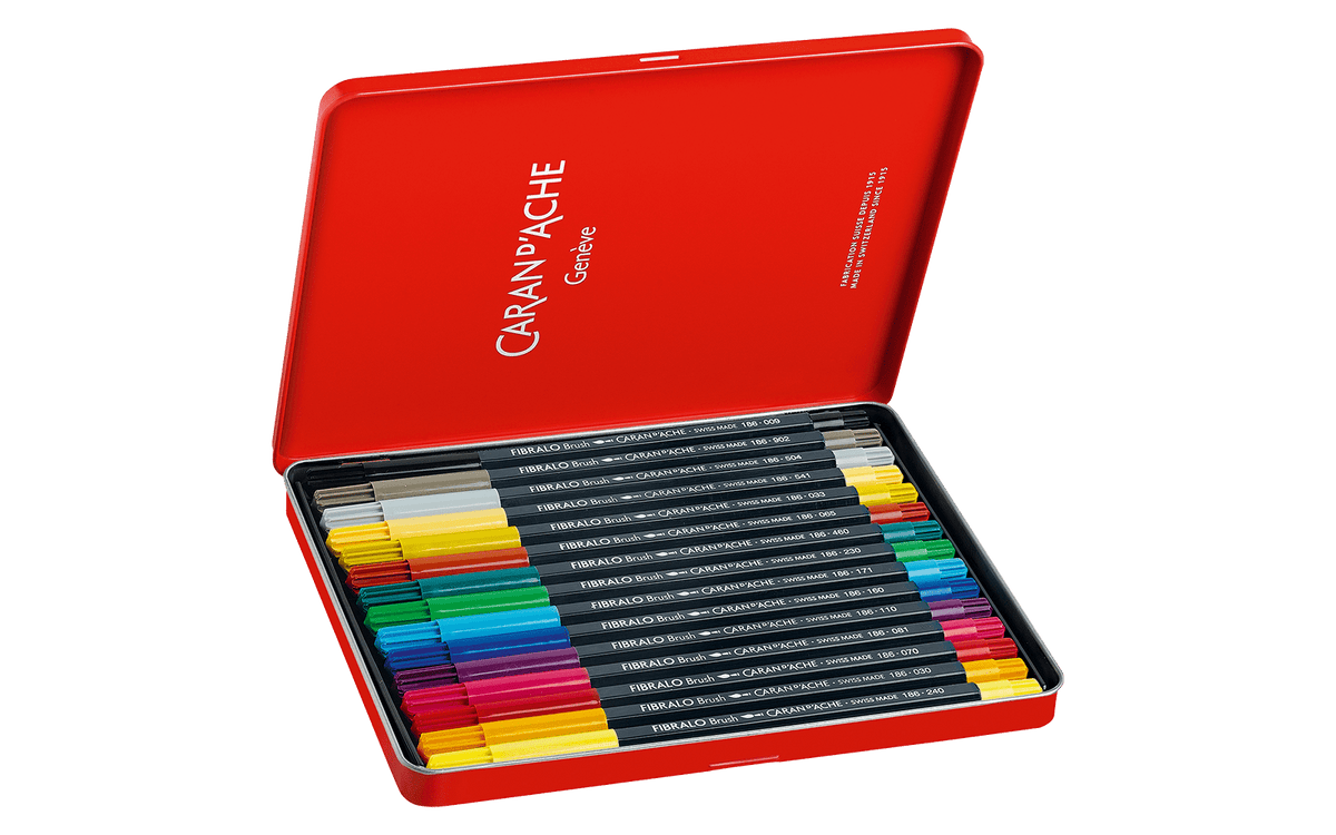 FIBRALO BRUSH - Boîte Métal 15 Couleurs - 7630002343473