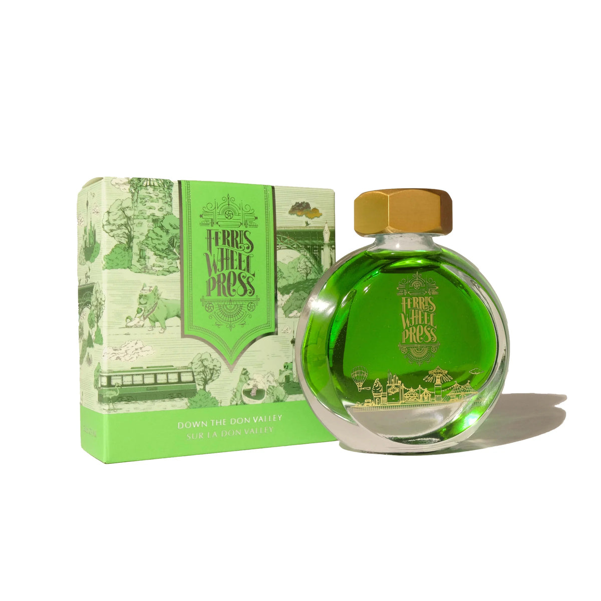 Flacon d'encre FERRIS WHEEL PRESS - Everyday Ink - Down the Don Valley (38ml) - 818351001757