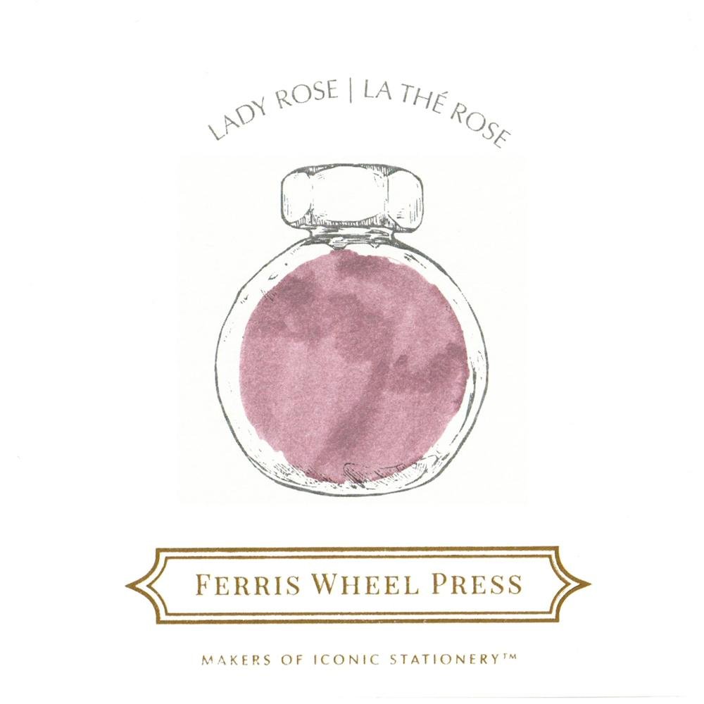 Flacon d'encre FERRIS WHEEL PRESS - Everyday Ink - Lady Rose (38ml) - 850025001182