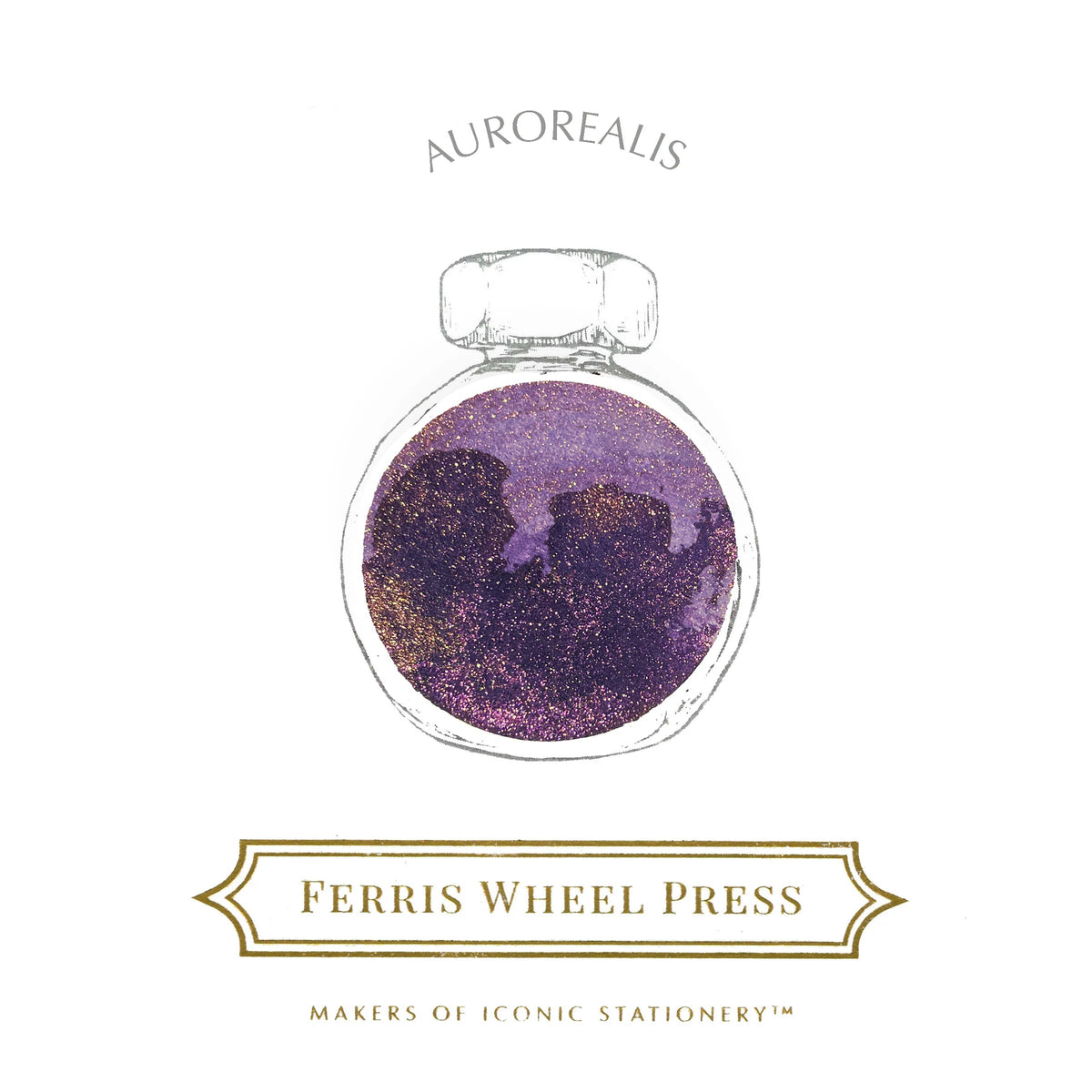 Flacon d'encre FERRIS WHEEL PRESS - Everyday Ink | Limited Edition 2024 - Aurorealis (38ml) - 818351002938