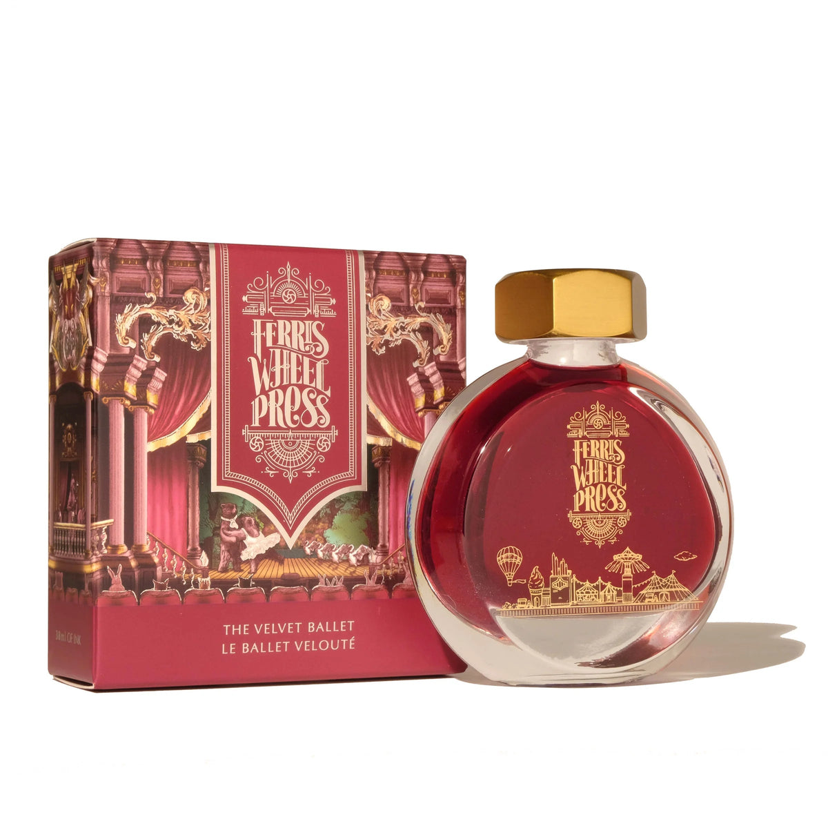 Flacon d'encre FERRIS WHEEL PRESS - Everyday Ink - The Velvet Ballet (38ml) - 818351001894