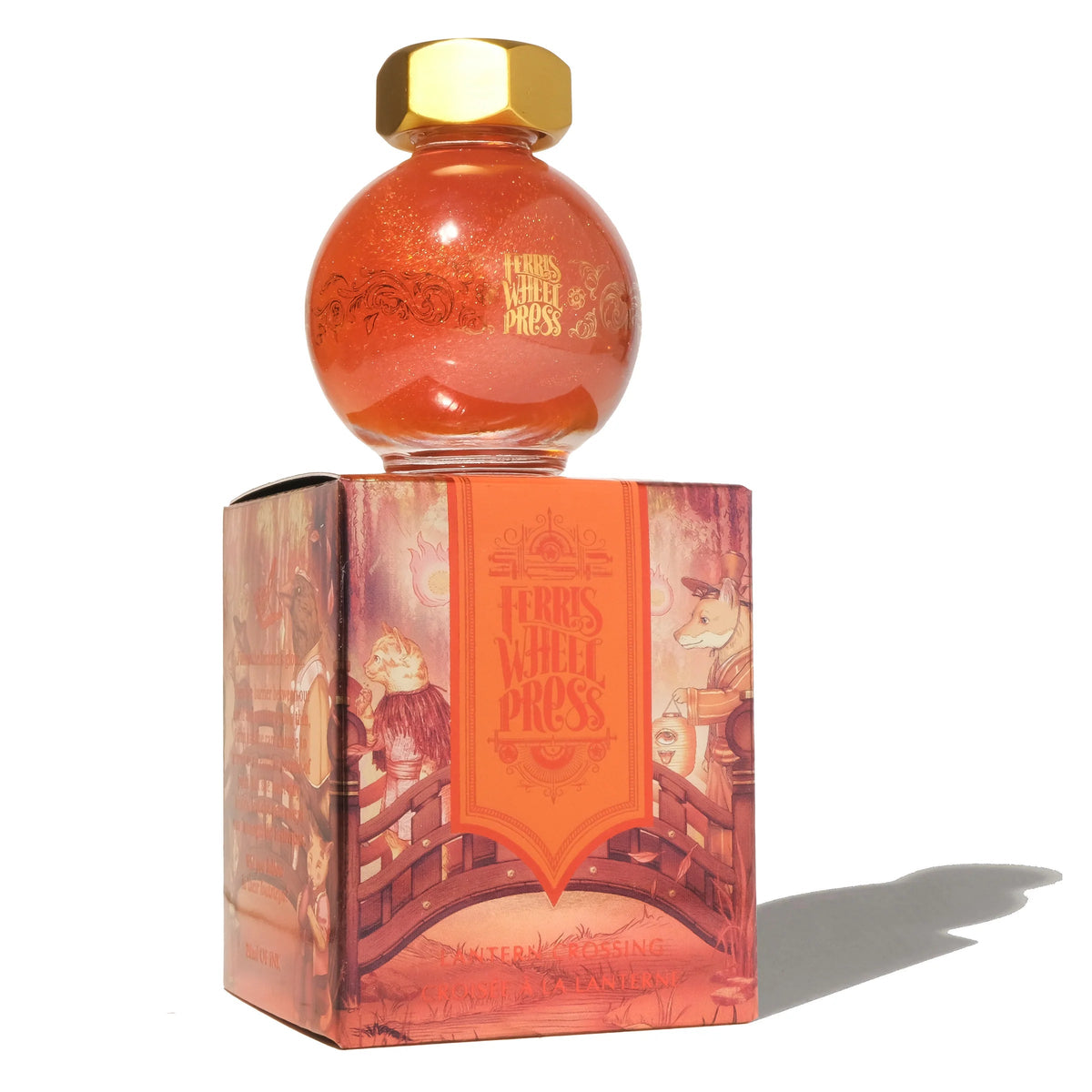 Flacon d'encre FERRIS WHEEL PRESS - FerriTales - Bestiary Series | Lantern Crossing (20ml) -