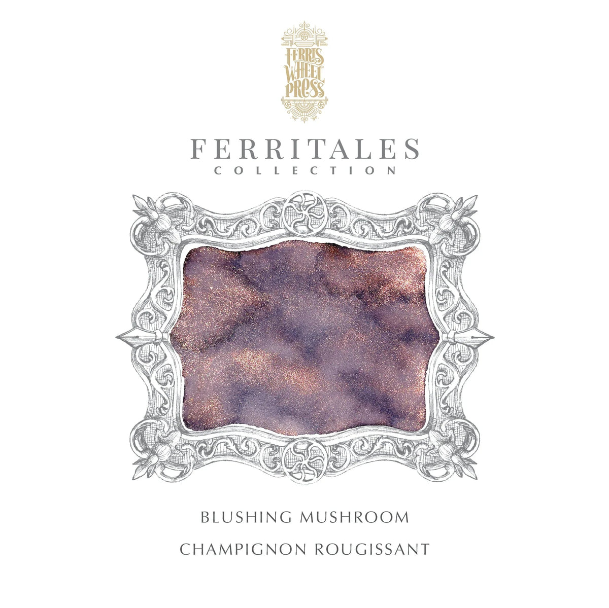 Flacon d'encre FERRIS WHEEL PRESS - FerriTales - Down the Rabbit Hole | Blushing Mushroom (20ml) -