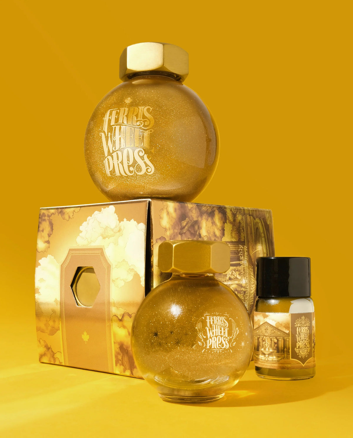 Flacon d'encre FERRIS WHEEL PRESS - FerriTales - King Midas | Age of Aurum (20ml) -