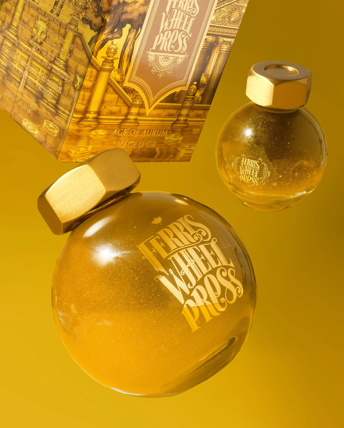 Flacon d'encre FERRIS WHEEL PRESS - FerriTales - King Midas | Age of Aurum (20ml) -