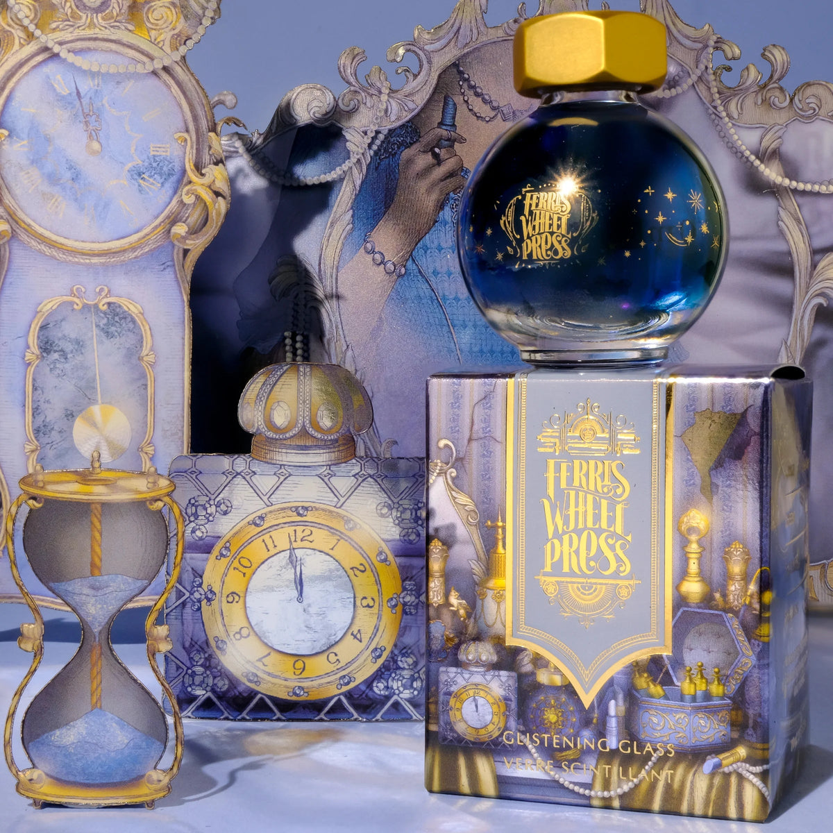 Flacon d'encre FERRIS WHEEL PRESS - FerriTales - Once Upon a Time | Glistening Glass (20ml) -