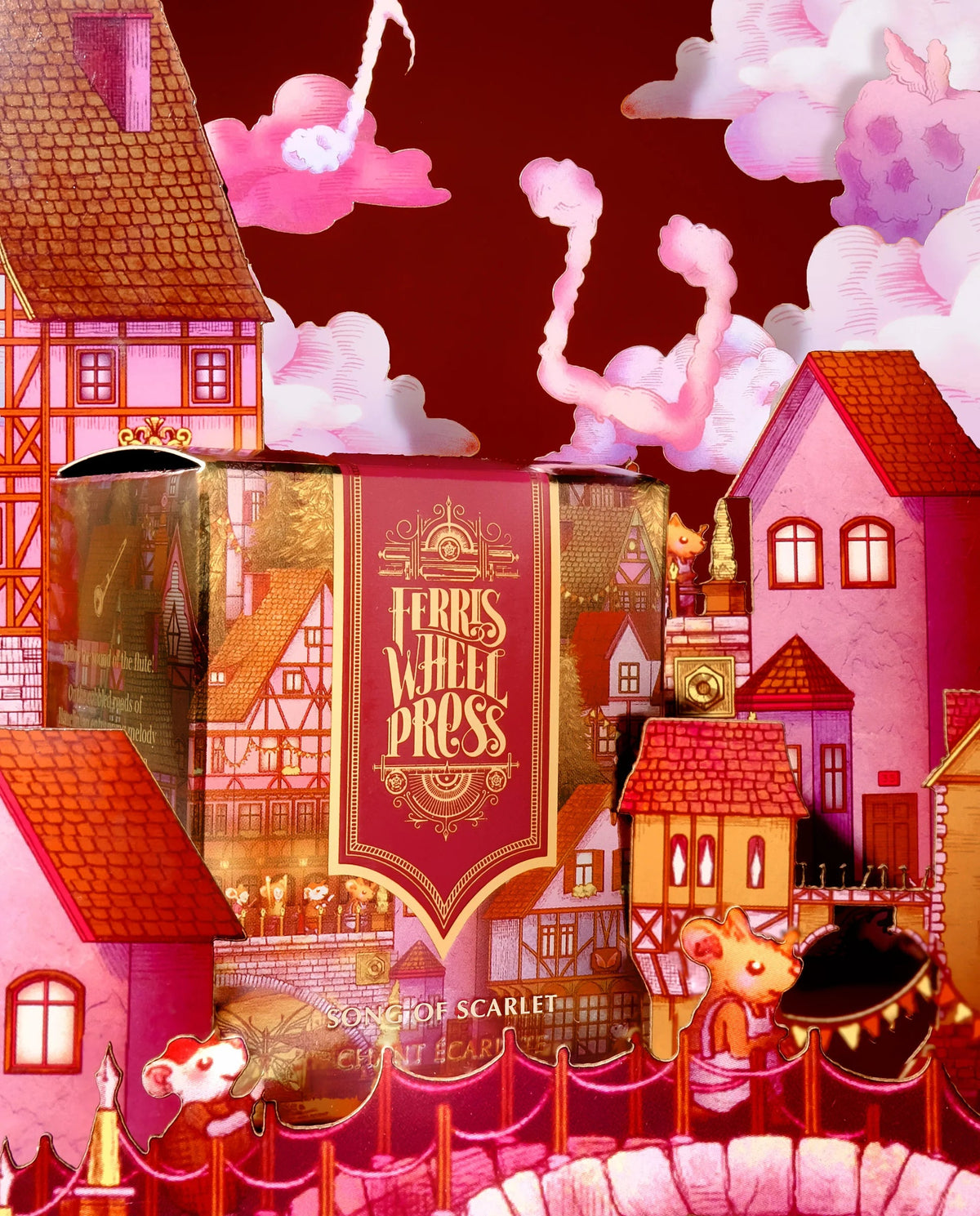 Flacon d'encre FERRIS WHEEL PRESS - FerriTales - Once Upon a Time | Song of Scarlet (20ml) - 818351002457