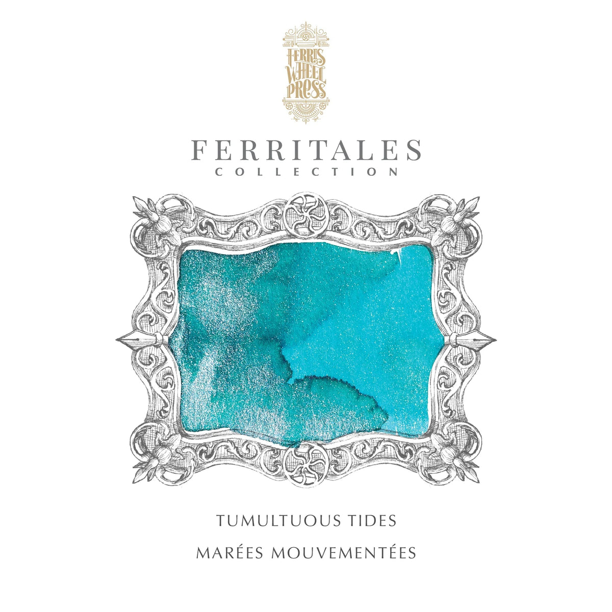 Flacon d'encre FERRIS WHEEL PRESS - FerriTales - Once Upon a Time | Tumultuous Tides (20ml) -