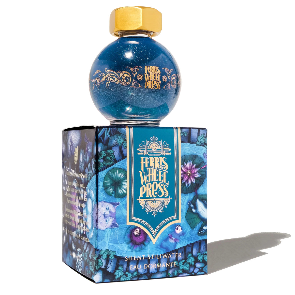 Flacon d'encre FERRIS WHEEL PRESS - FerriTales - The Book of Knights Series | Silent Stillwater (20ml) -