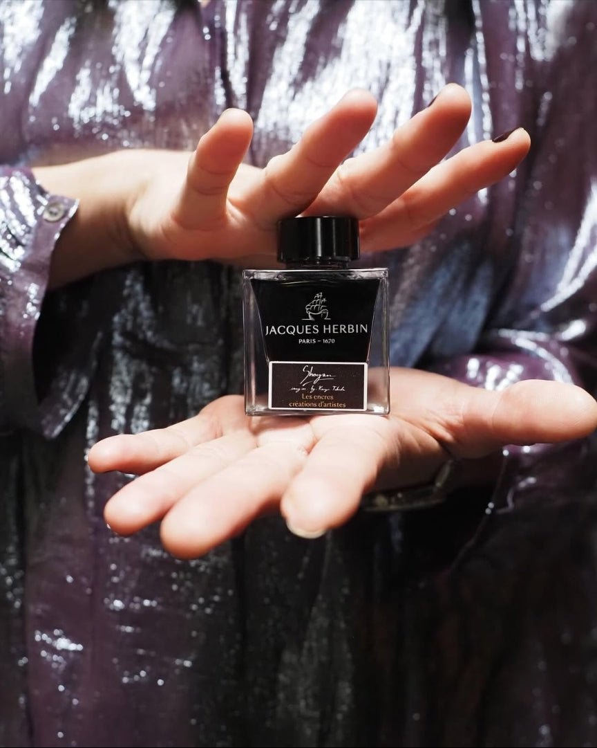 Flacon d'encre JACQUES HERBIN - Les Encres Création d'Artistes - Shogun by Kenzo Takada & K3 - 50 ml - 3188555132098