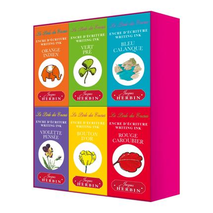 Coffret JACQUES HERBIN - Perle des Encres - Vitamines