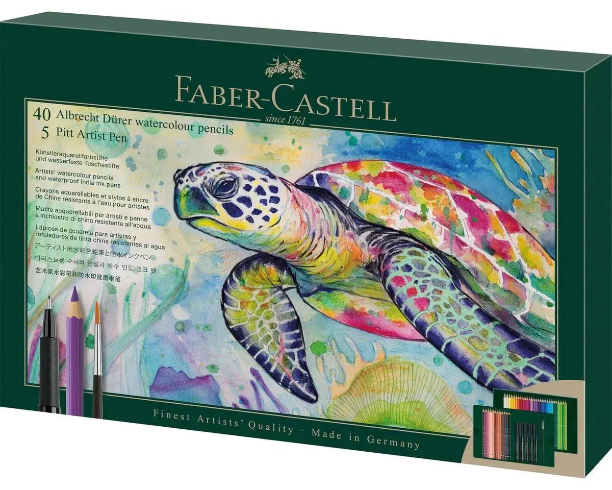 Set multiproduits ALBRECHT DÜRER & PITT ARTIST PEN - Coffret 46 pièces - FABER-CASTELL