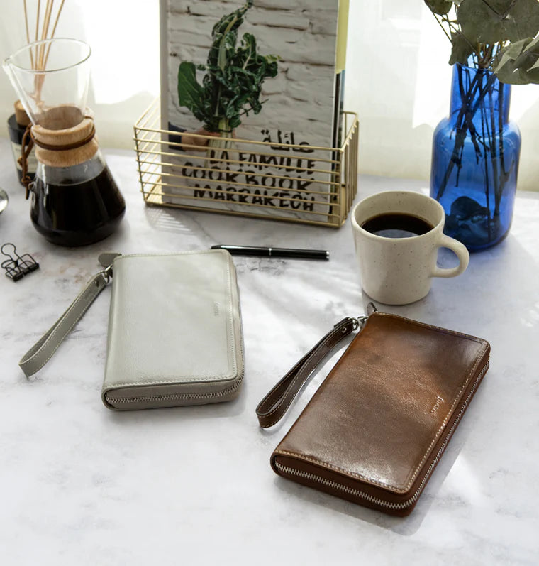 Organiseur FILOFAX Malden Zip - Personal Compact - Ochre