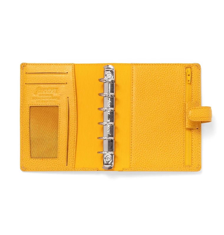Organiseur FILOFAX Finsbury - Pocket - Mustard -