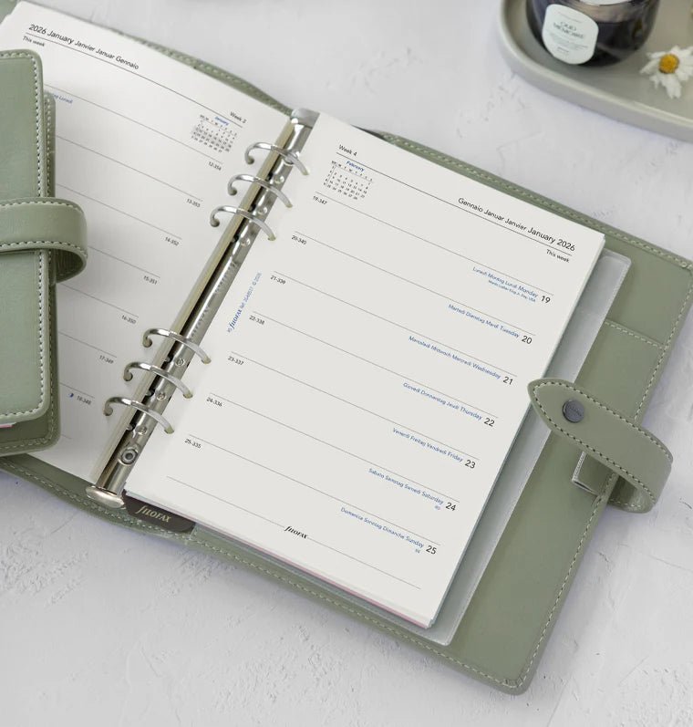 Organiseur FILOFAX Malden - A5 - Vetiver -