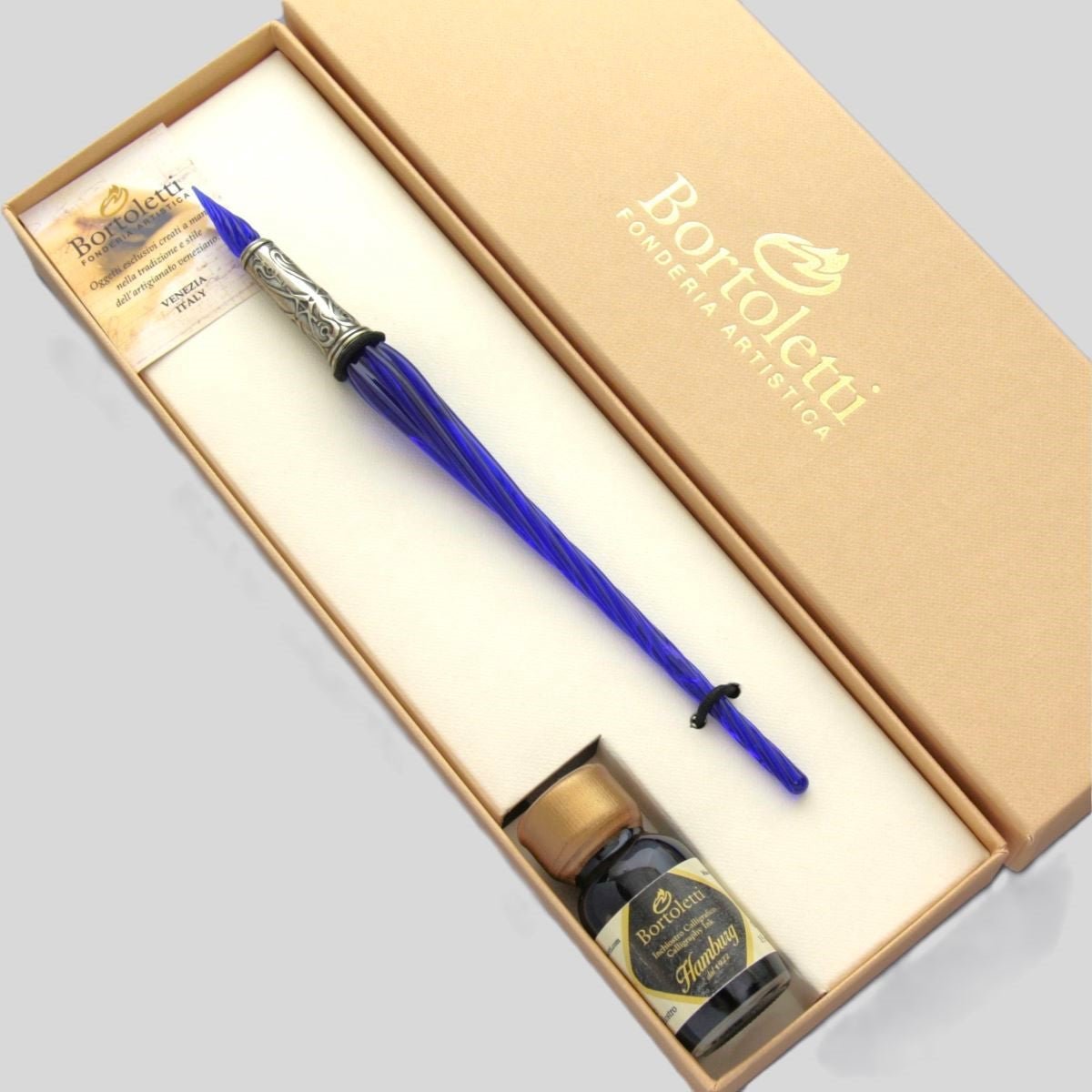 Plume de verre BORTOLETTI Orseolo - Bleu -