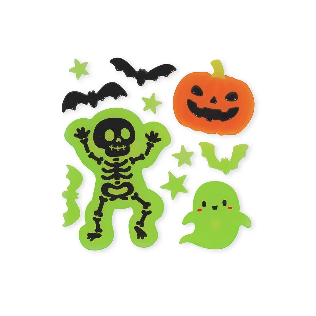 Set de 11 autocollants en gel pour fenêtre LEGAMI - Halloween Edition - Windo-Glow - 8052694147624