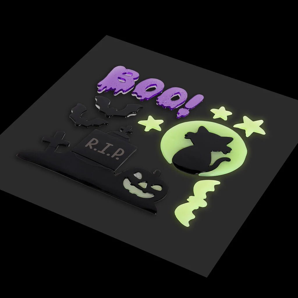Set de 13 autocollants en gel pour fenêtre LEGAMI - Halloween Edition - Windo-Glow - 8052694147631