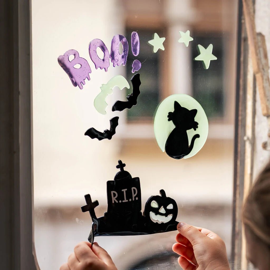 Set de 13 autocollants en gel pour fenêtre LEGAMI - Halloween Edition - Windo-Glow - 8052694147631