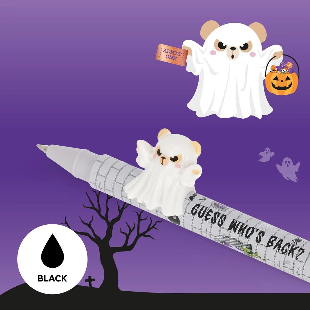 Set de 2 stylos LEGAMI à encre gel Lovely Friends - Halloween Edition - Spooky Party - 8052694141554