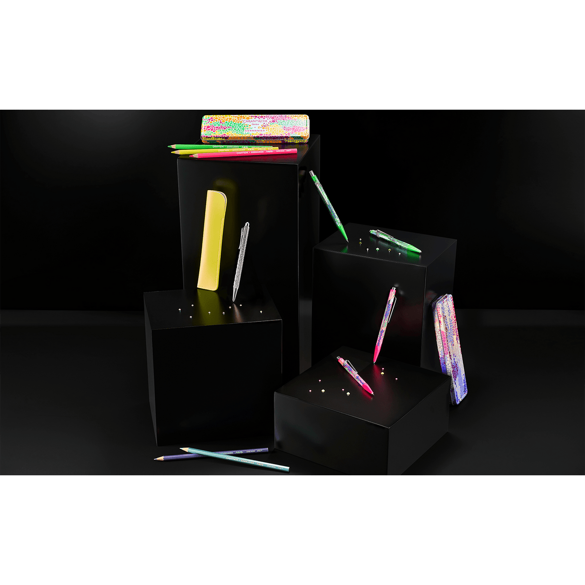 Set stylo bille CARAN D'ACHE Ecridor Germanier Édition Spéciale -