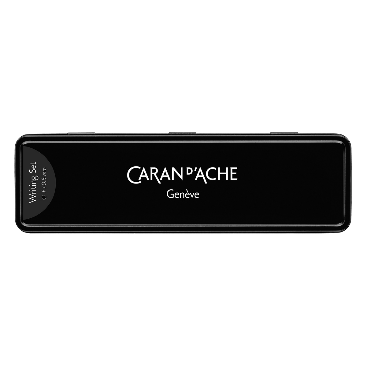 Set stylo bille + porte - mine CARAN D'ACHE 849 Black Code - 7630002357746