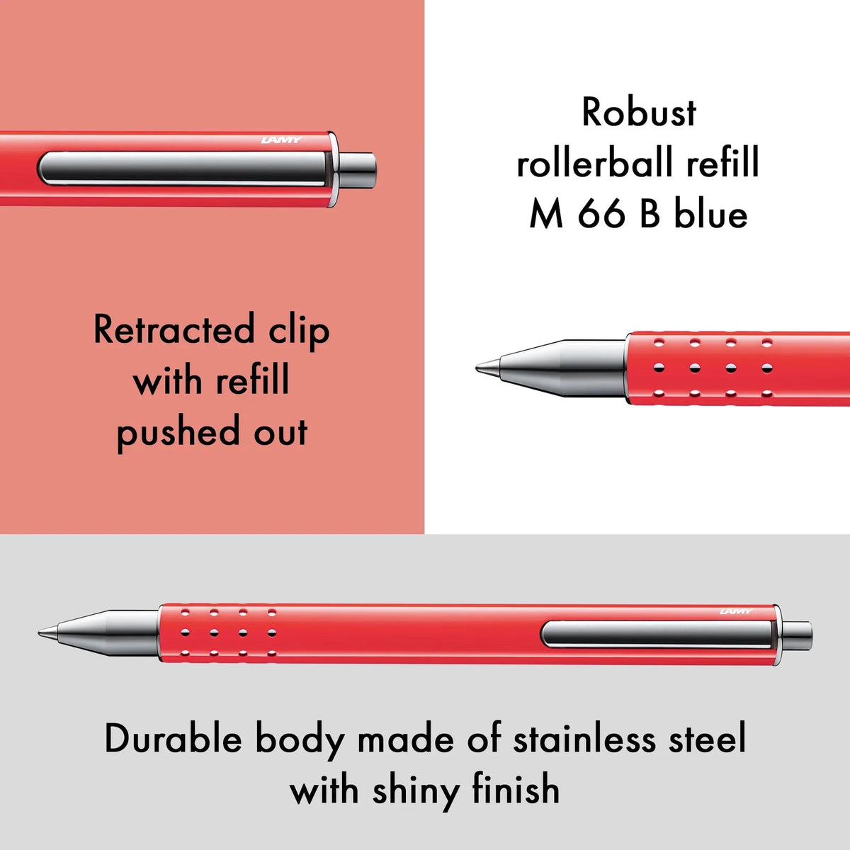 Set stylo roller LAMY swift - Sunset -