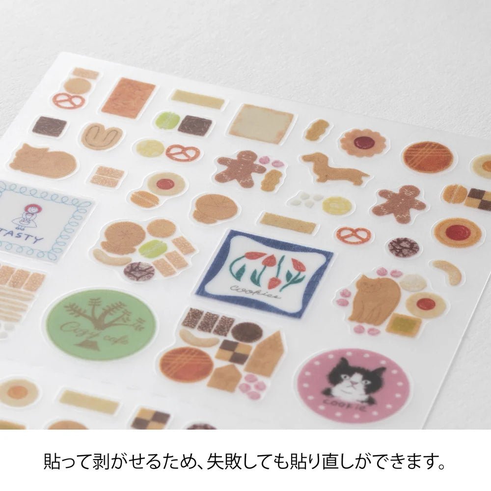 Stickers repositionnables MIDORI Collection - Cookies - 4902805827423