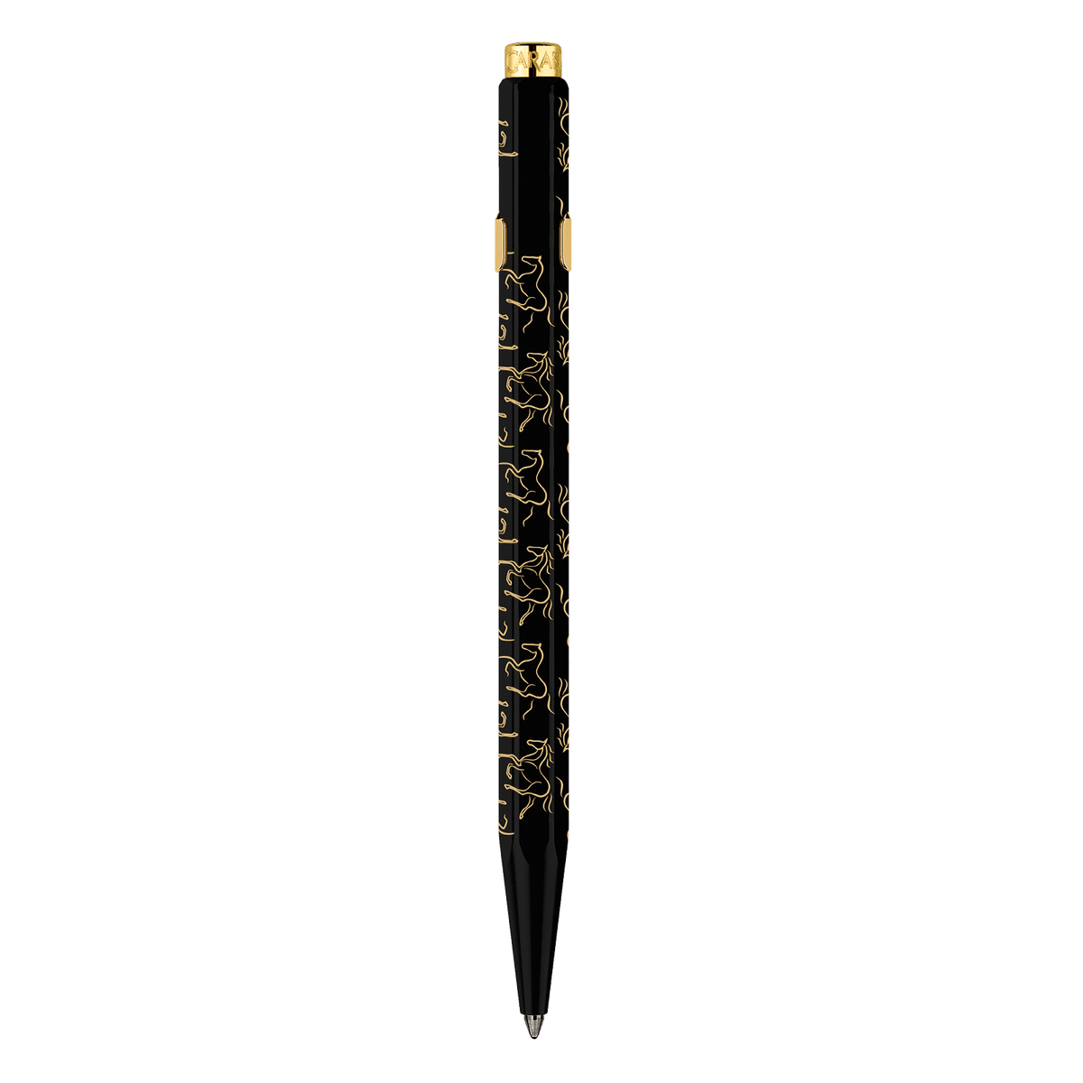 Stylo bille CARAN D'ACHE 849 Horse Noir Édition Spéciale -