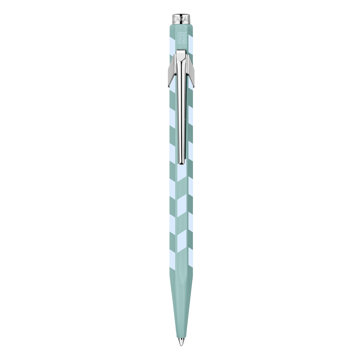 Stylo bille CARAN D'ACHE 849 Mosaic Édition Spéciale - Vert d’Eau - 7630002364461