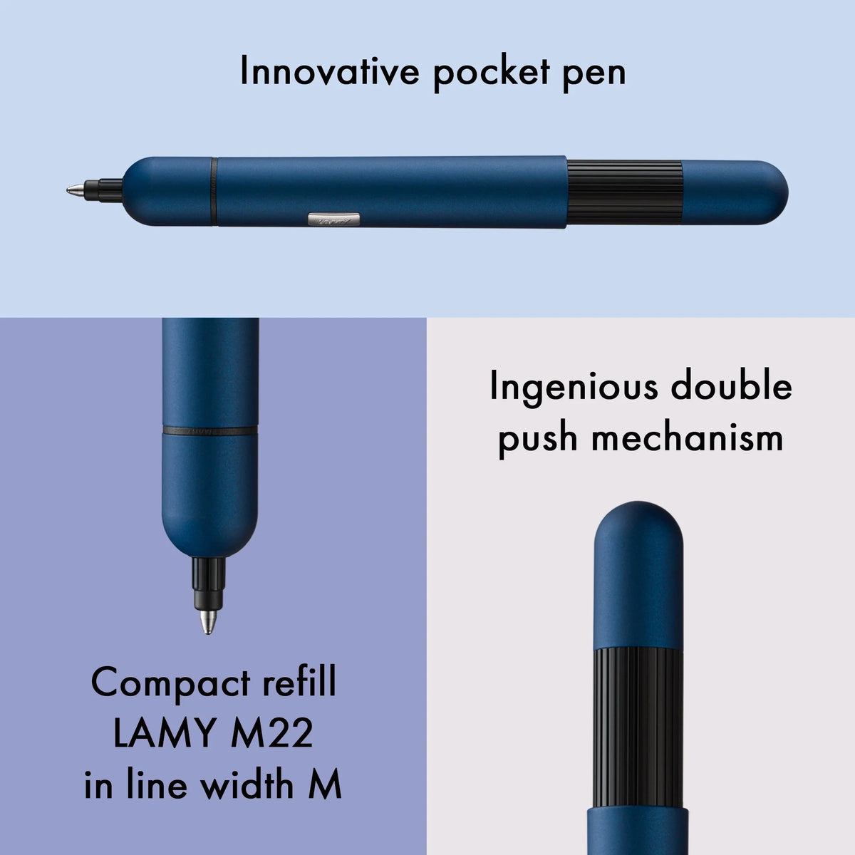 Stylo bille LAMY pico - Bleu - 4014519252153