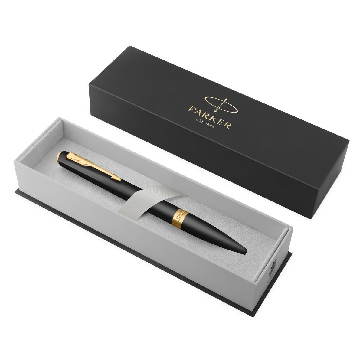 Stylo bille PARKER Meridian - Matte Black GT - 3026982314031