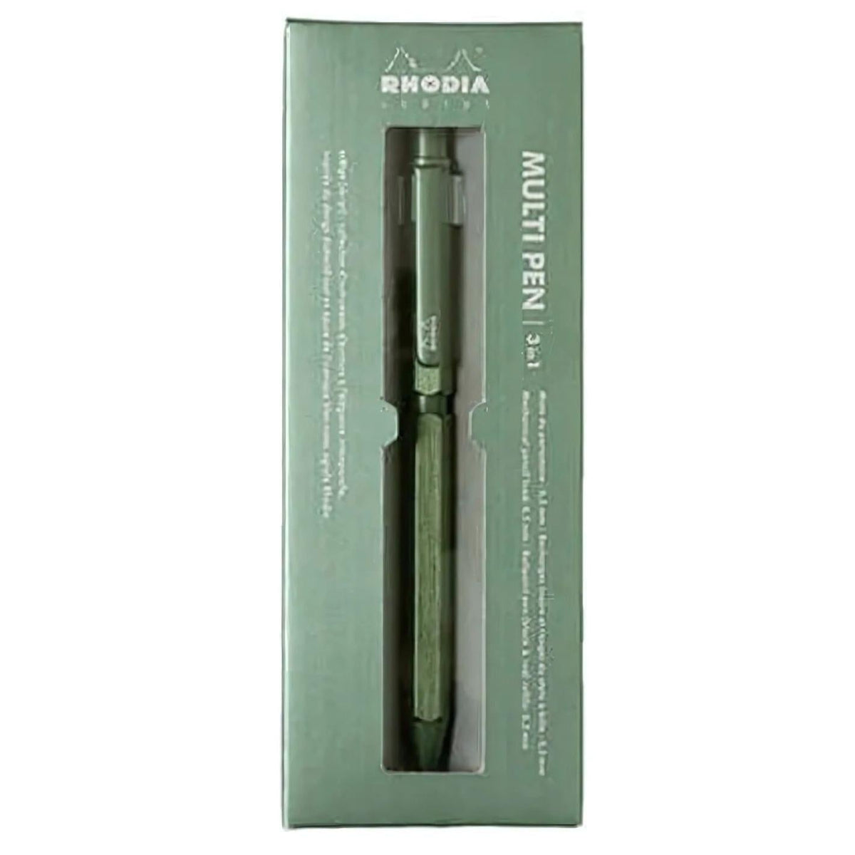 Stylo multifonction RHODIA scRipt - Sauge - 3037920093444