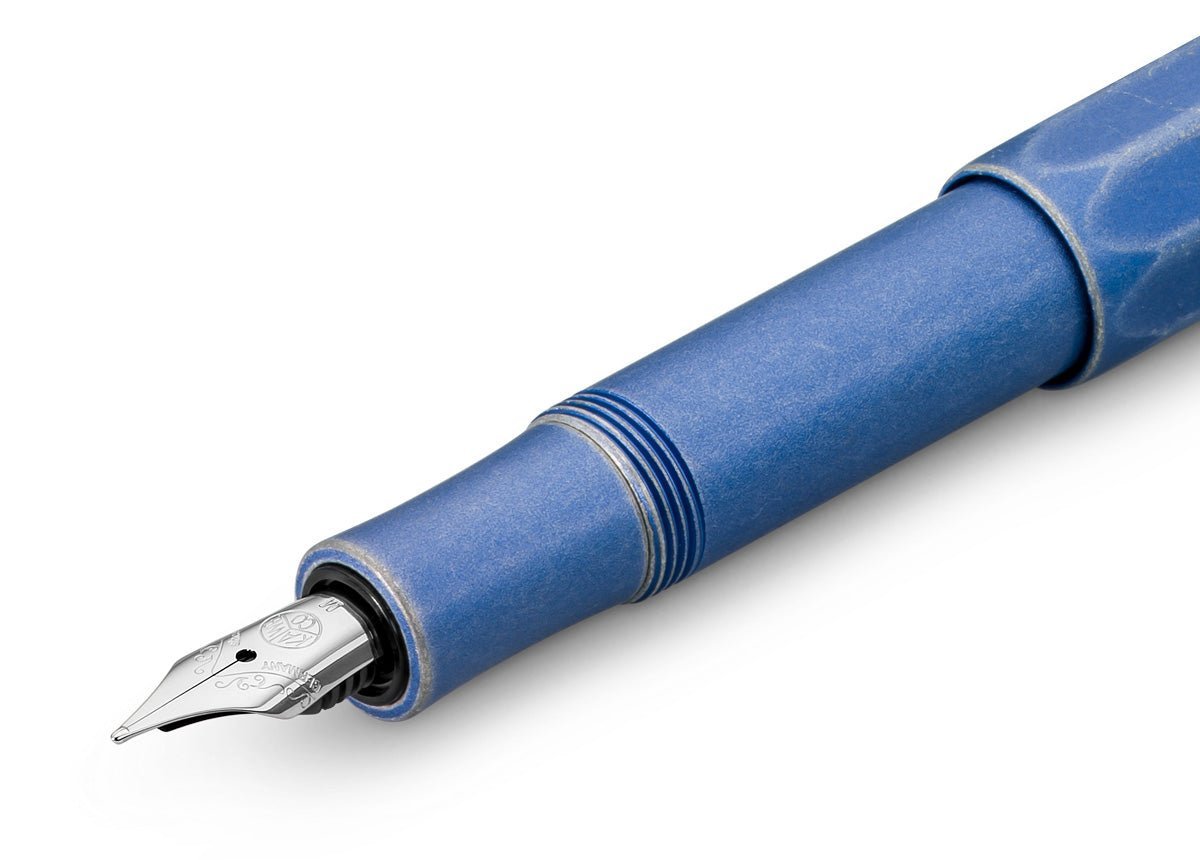 Stylo plume KAWECO Al Sport - Stonewashed Blue - Extra - fine (EF) - 4250278608422