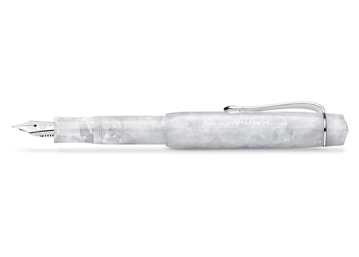 Stylo plume KAWECO Art Sport - Mineral White - Extra - fine (EF) - 4251734922083