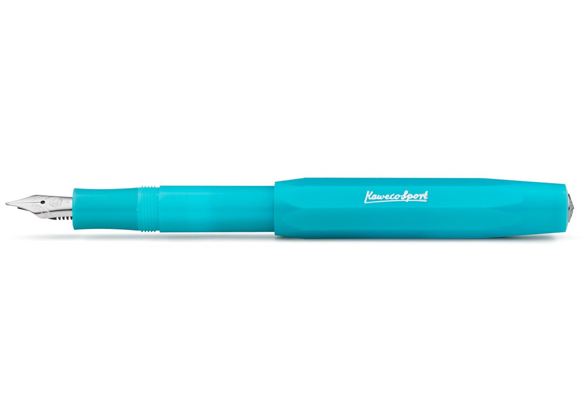 Stylo plume KAWECO Frosted Sport - Light Blueberry - Extra - fine (EF) - 4250278617622